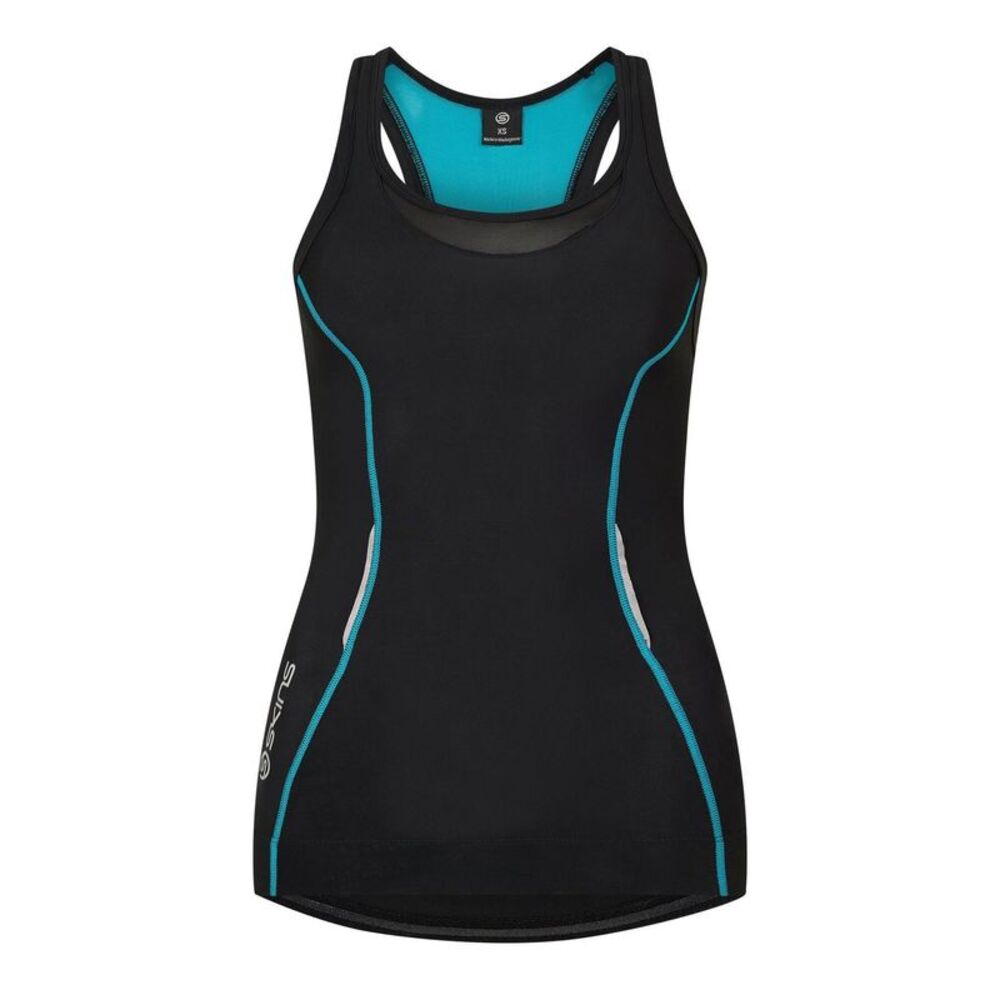 Skins Womens/Ladies Compression Tank Top / Black